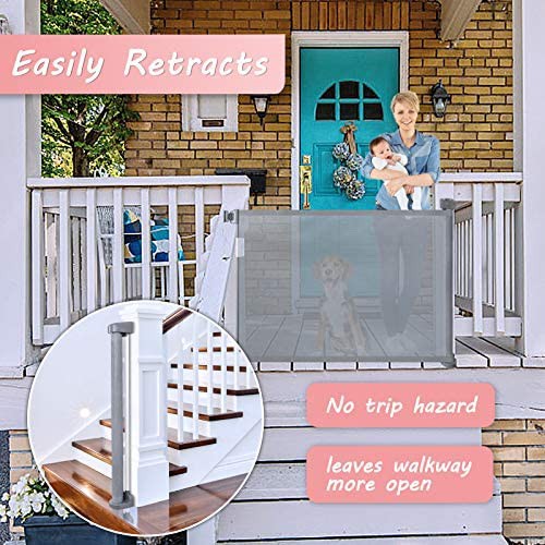 Retractable Mesh Safety Gate baby gate, Babies & Kids, Baby Nursery & Kids Furniture, Safety