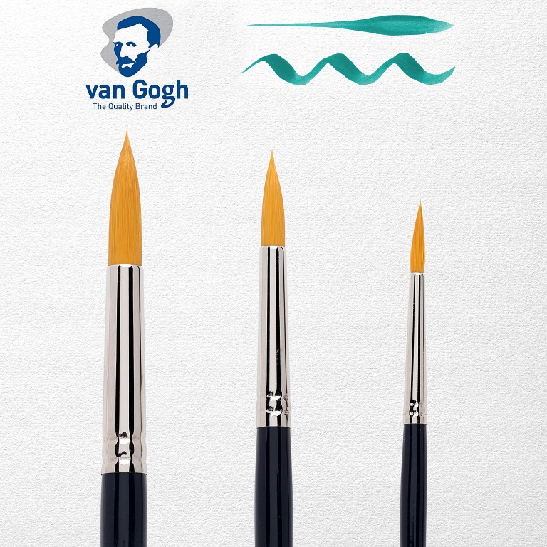 Royal Talens Van Gogh Watercolour Brush Set Series 191 No. 4812