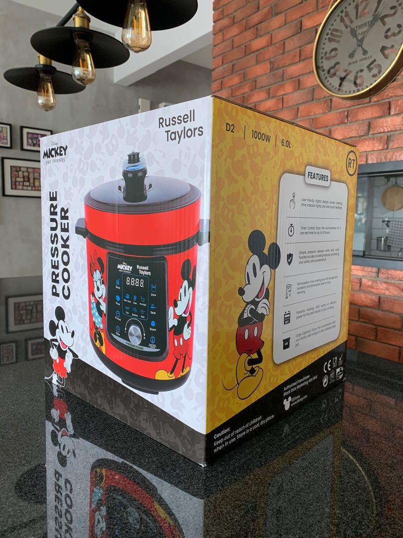 Russell Taylors x Disney Mickey and Friends Pressure Cooker 6L