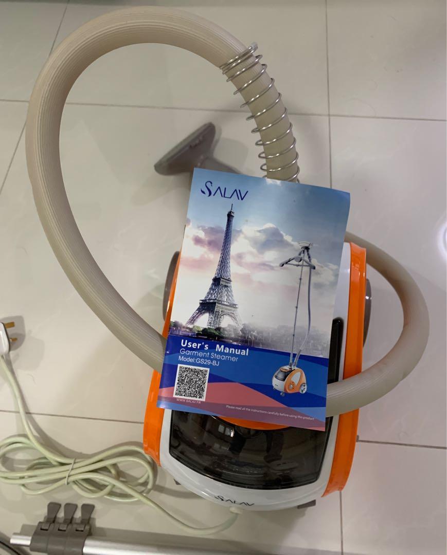 salav garment steamer instructions