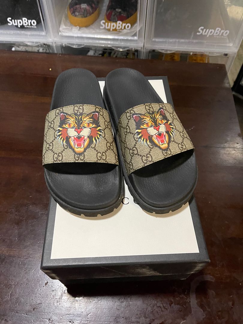 Gucci sandals sale tiger
