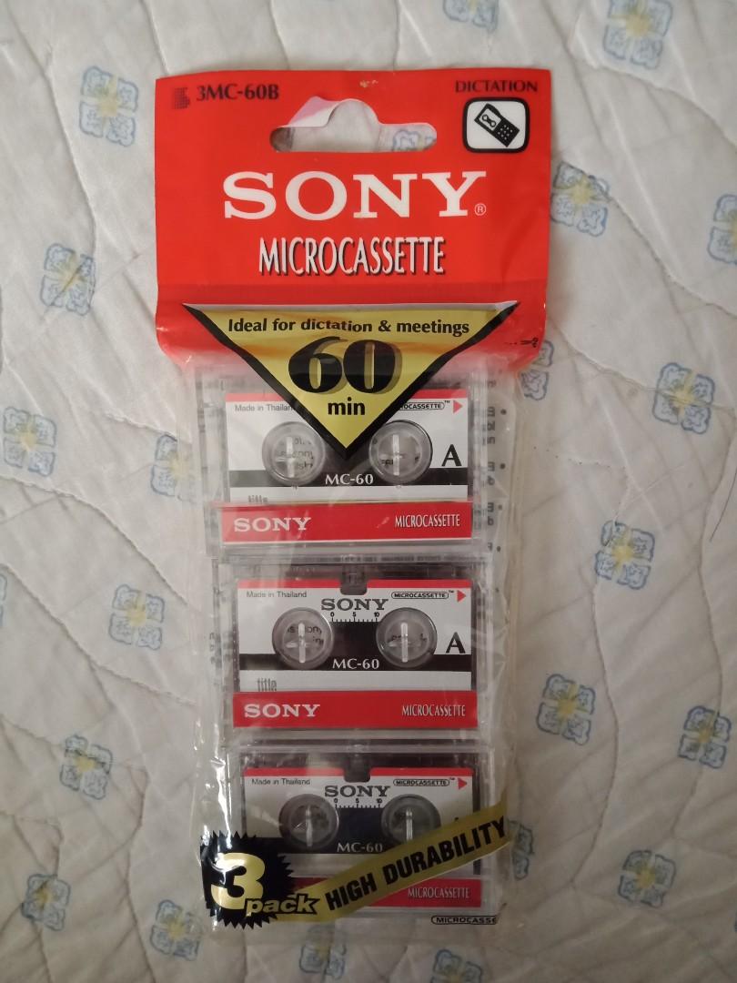Sony Blank Micro cassette 60min. 3pcs. (Category: Portable Audio Accessories) located in Cainta. Submitted by belli_phats (Listing ID 1143353059, Image 1). Description: .