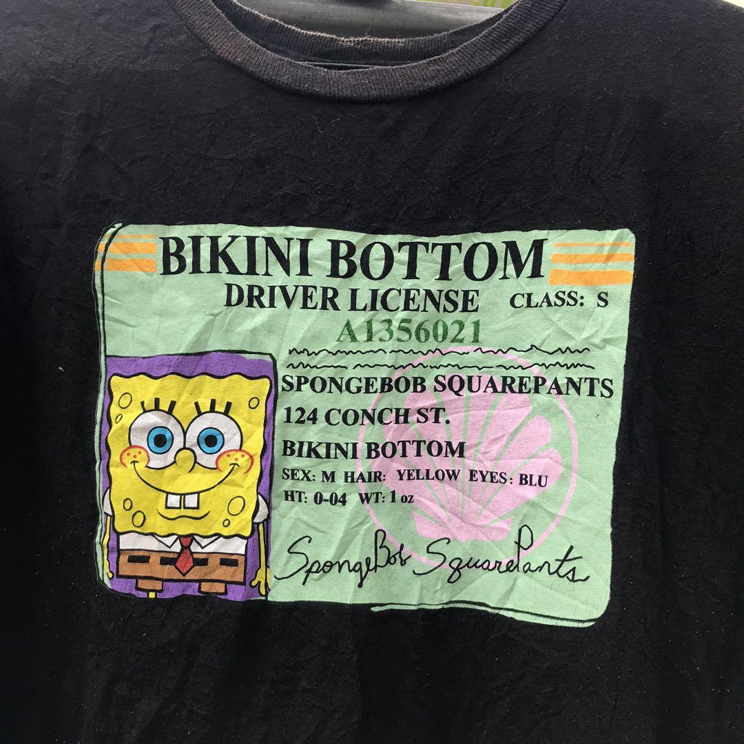SPONGEBOB BIKINI BOTTOM DRIVER LICENSE 