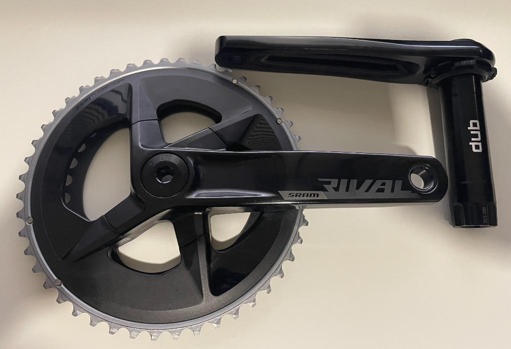 SRAM Rival AXS Crankset DUB Quarq Power Meter 165mm 48 35T
