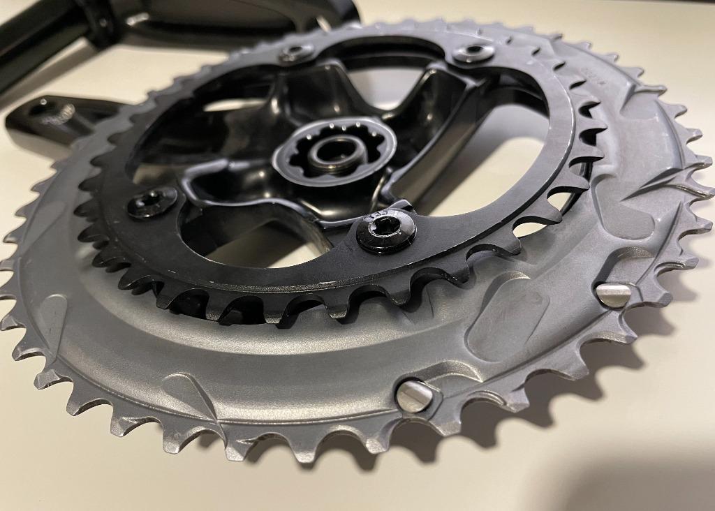 SRAM Rival AXS Crankset DUB - Quarq Power Meter (165mm - 48/35T), Sports  Equipment, Bicycles  Parts, Parts  Accessories on Carousell