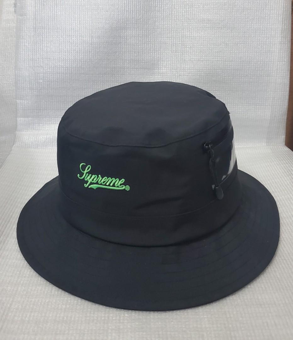 Supreme Gore-tex tech crusher Black, 男裝, 手錶及配件, 棒球帽、帽 