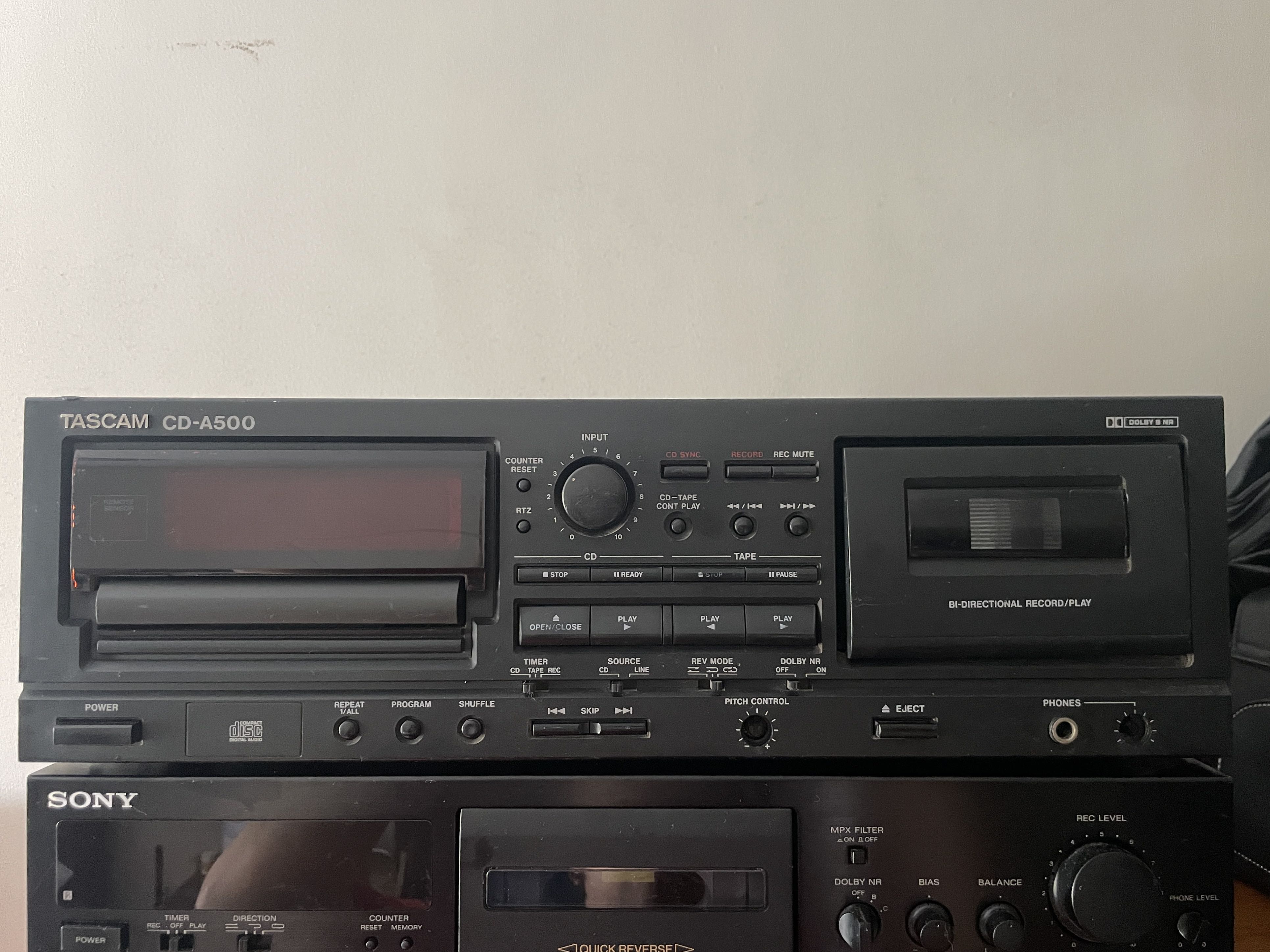 Tascam CDA500 CD and Cassette Deck, Hobbies & Toys, Memorabilia