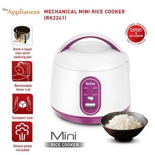 TEFAL 4 cups Mini Compact Jar Type Rice cooker RK2241 0.7L