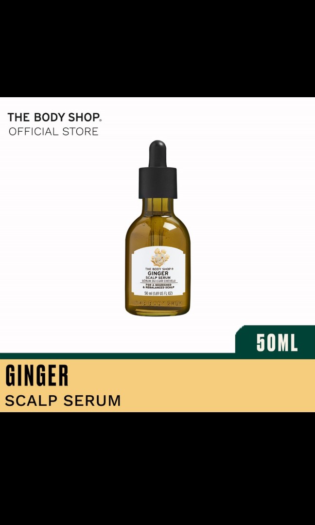 The body shop ginger scalp serum, Kesehatan & Kecantikan, Perawatan