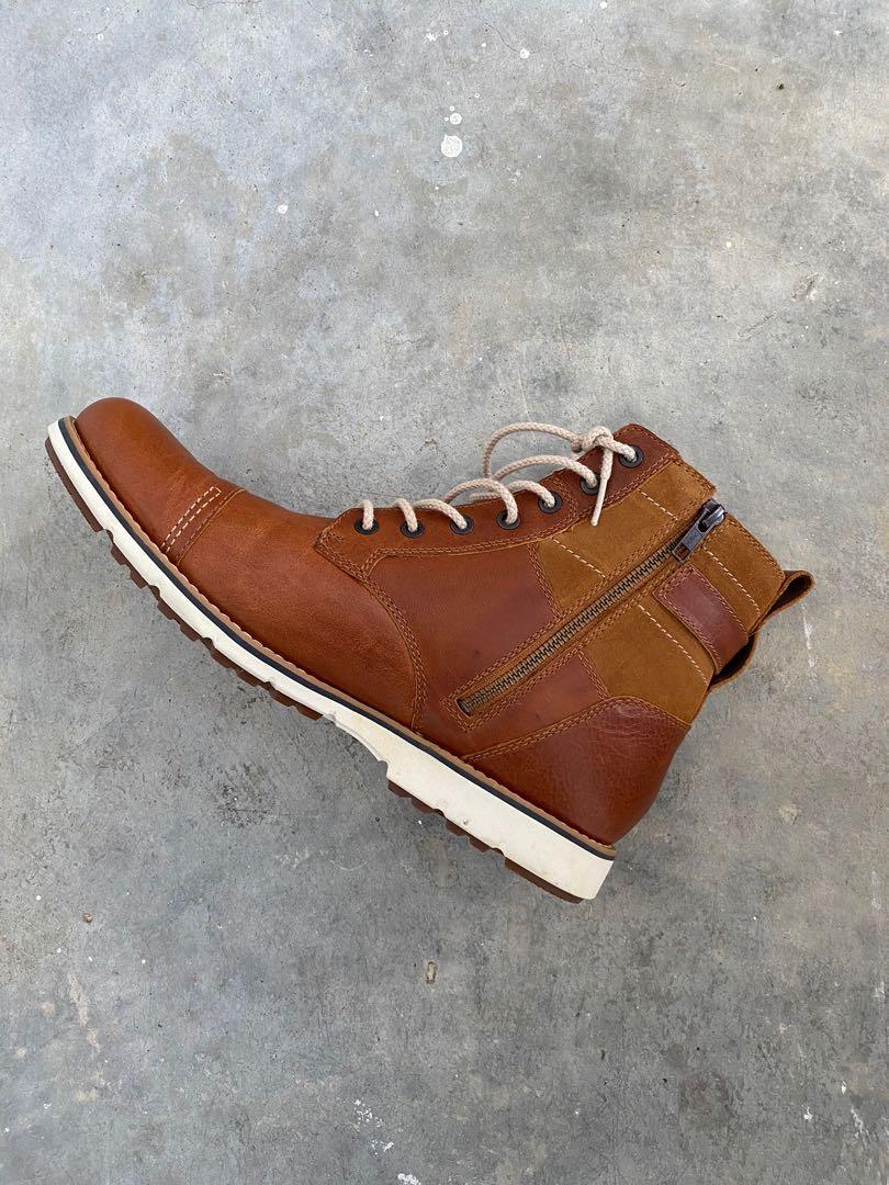 timberland leather boots