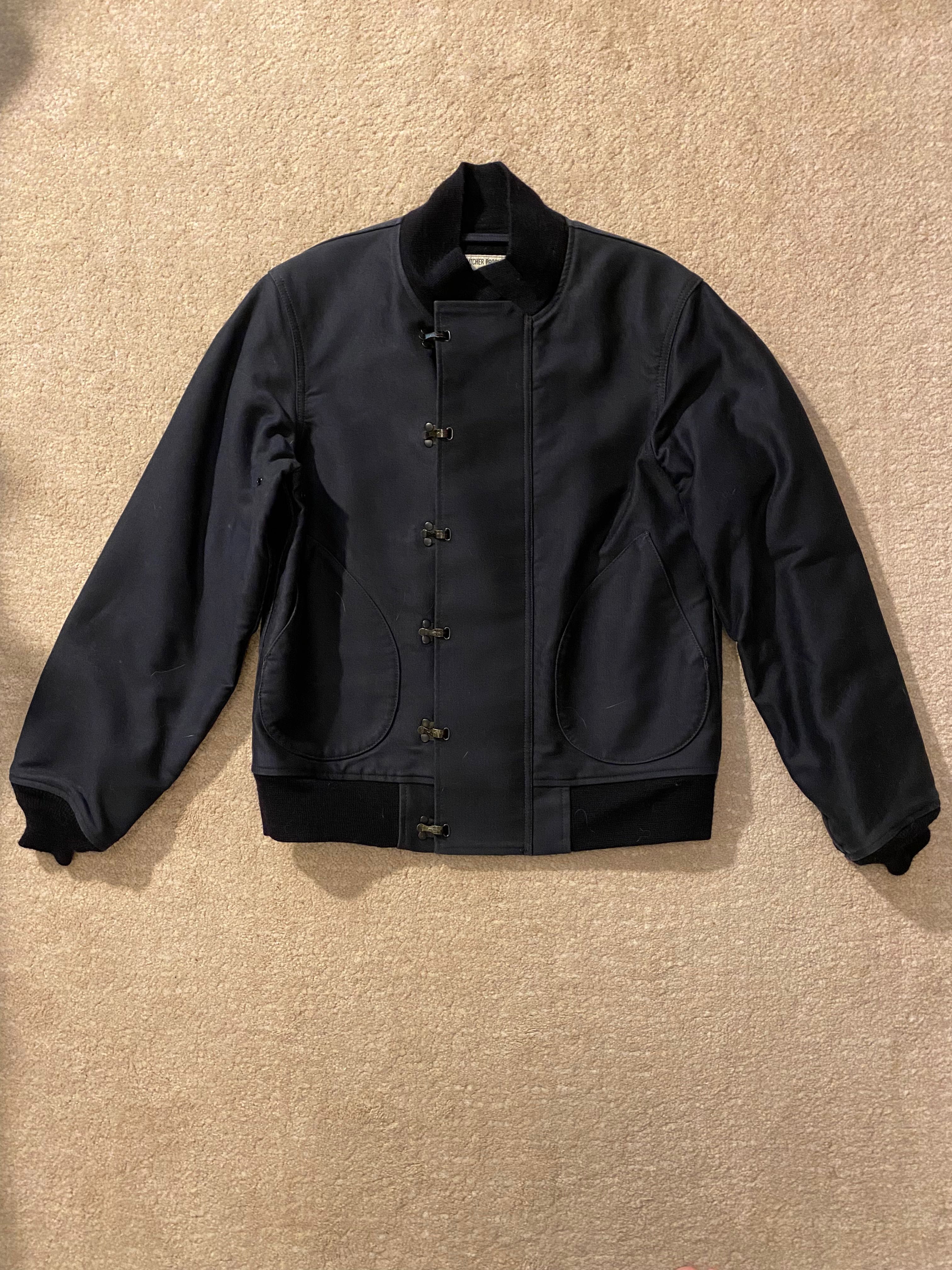 Timeworn clothing Butcher Products USN Deck Jacket sz40, 男裝 