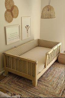 Toddler montessori style bed frame