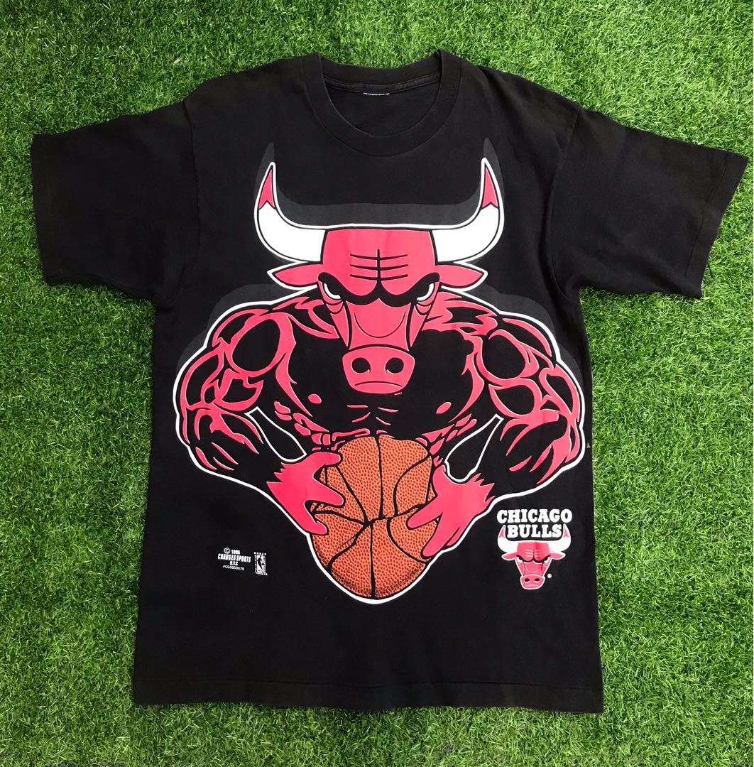 Vintage Chicago Bulls Record Breakin Title Takin Dated 1996, Men's