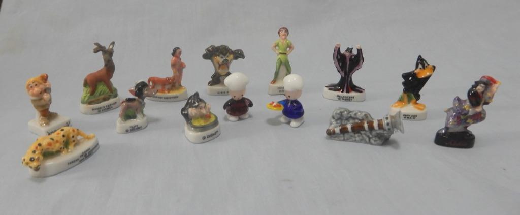 The Disney Collection Porcelain Mini Figurines Set Of 13