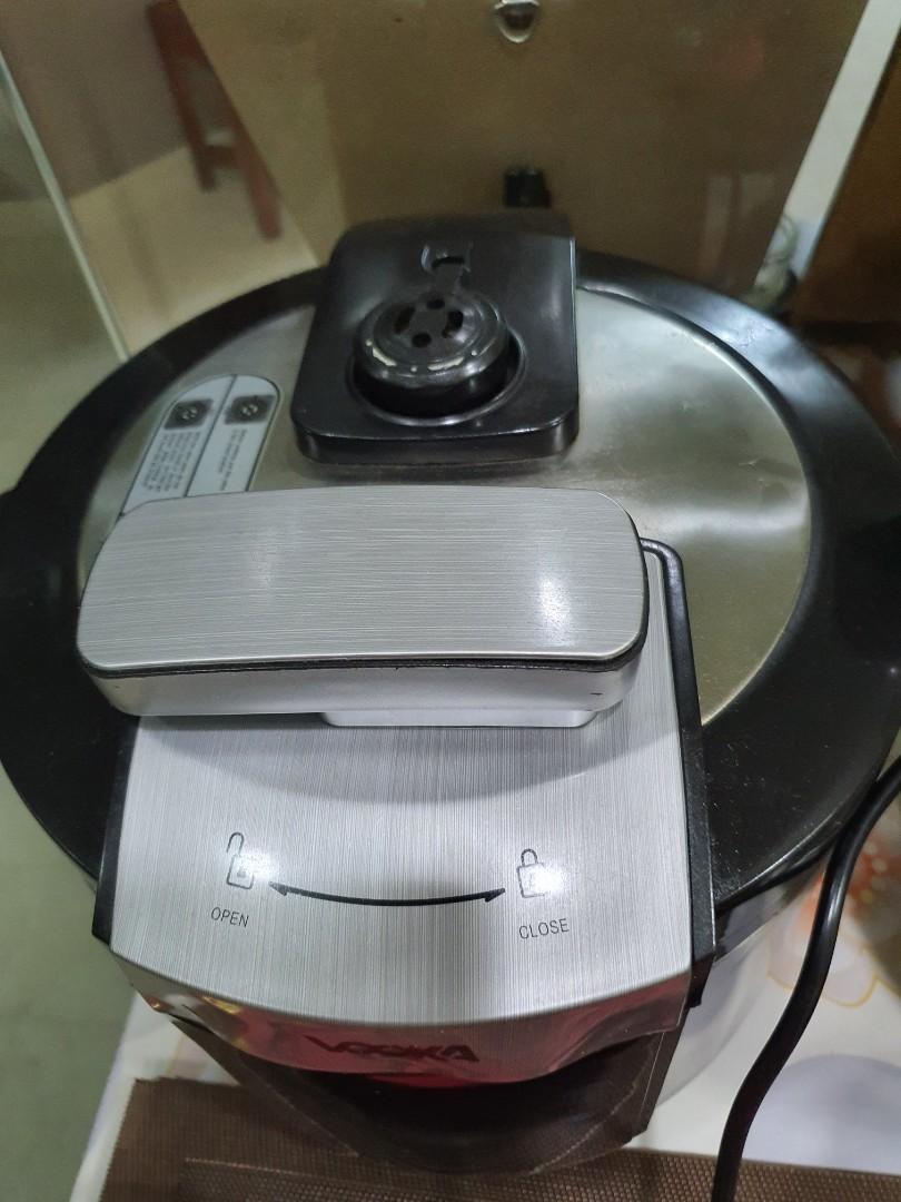 Vooka pressure sales cooker manual