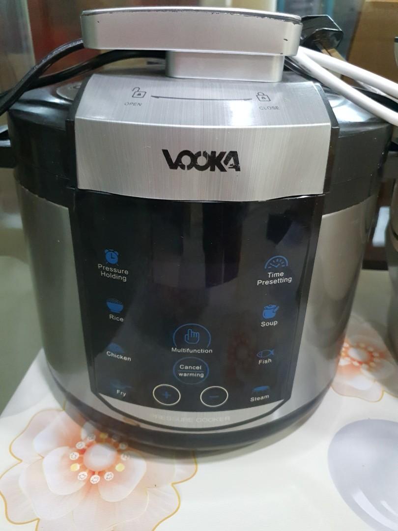 Vooka pressure cooker sale manual