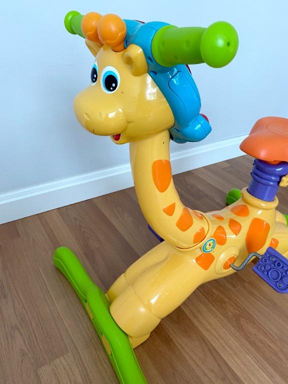 Vtech ride and new arrivals learn giraffe bike price