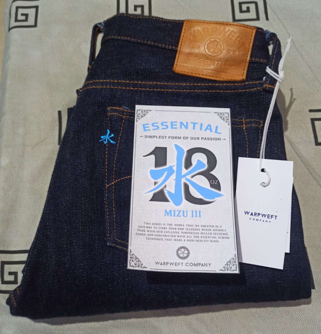 Warp weft Denim Mizu III 18OZ sz 31 