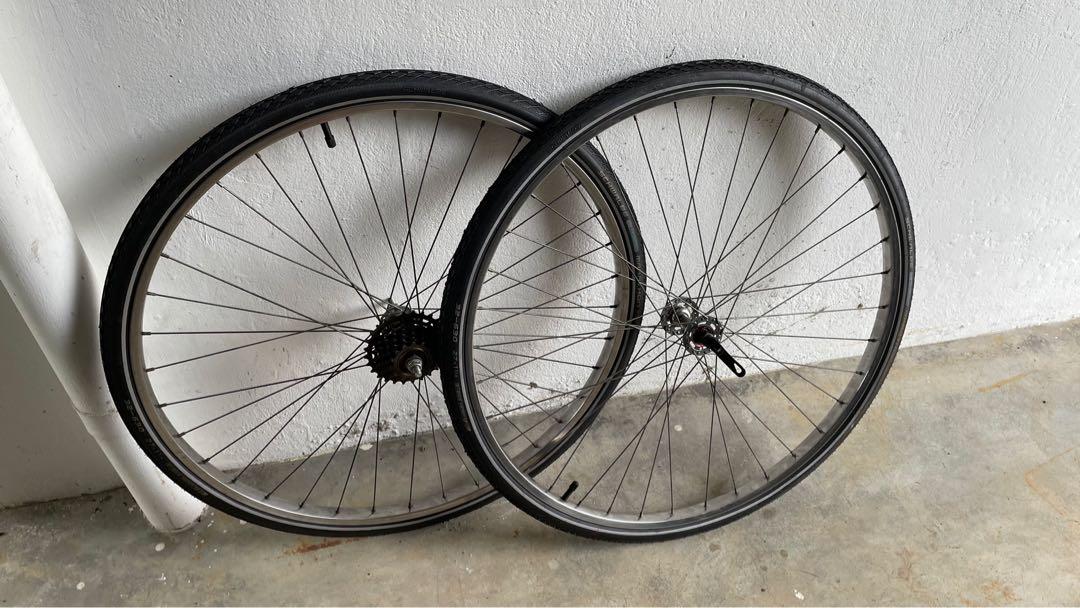 Wheelset 27 Vintage Roadbike