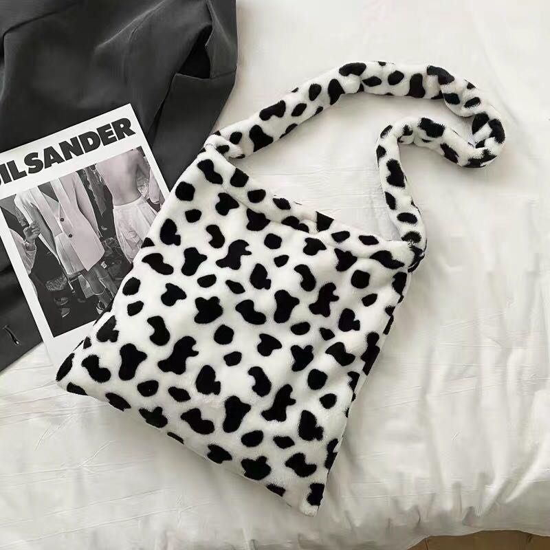 cow print clutch