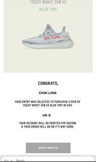 Yeezy Boost 350 Blue Tint
