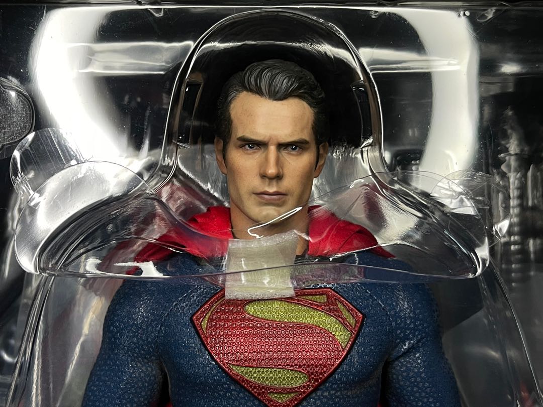 Figurine articulée de collection Superman échelle 1/6 Hot Toys MMS200 Man  of Ste