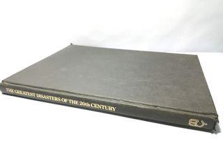 1975 THE GREATEST DISASTERS OF THE 20th CENTURY Hardbound Coffee Table Book, Vintage and Collectible