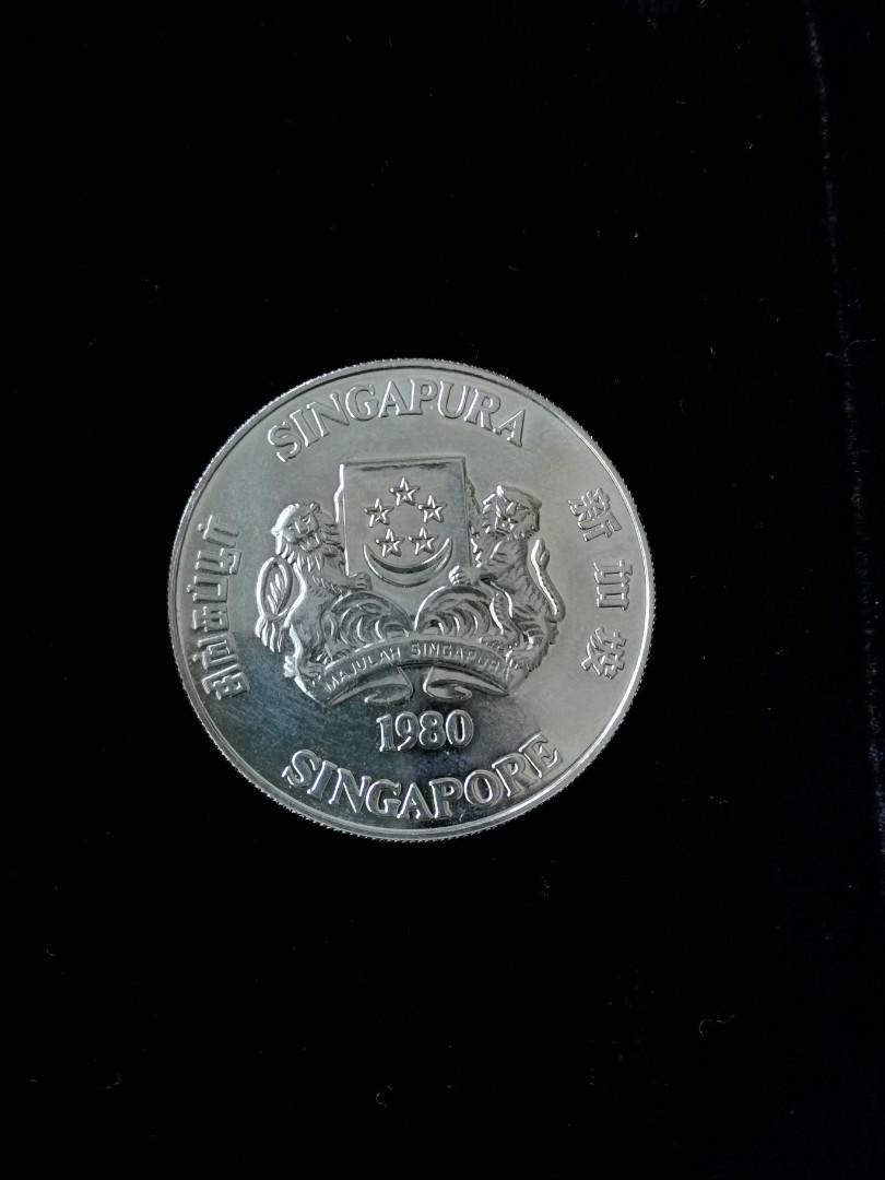 1980年新加坡10元硬幣, 興趣及遊戲, 收藏品及紀念品, 錢幣- Carousell