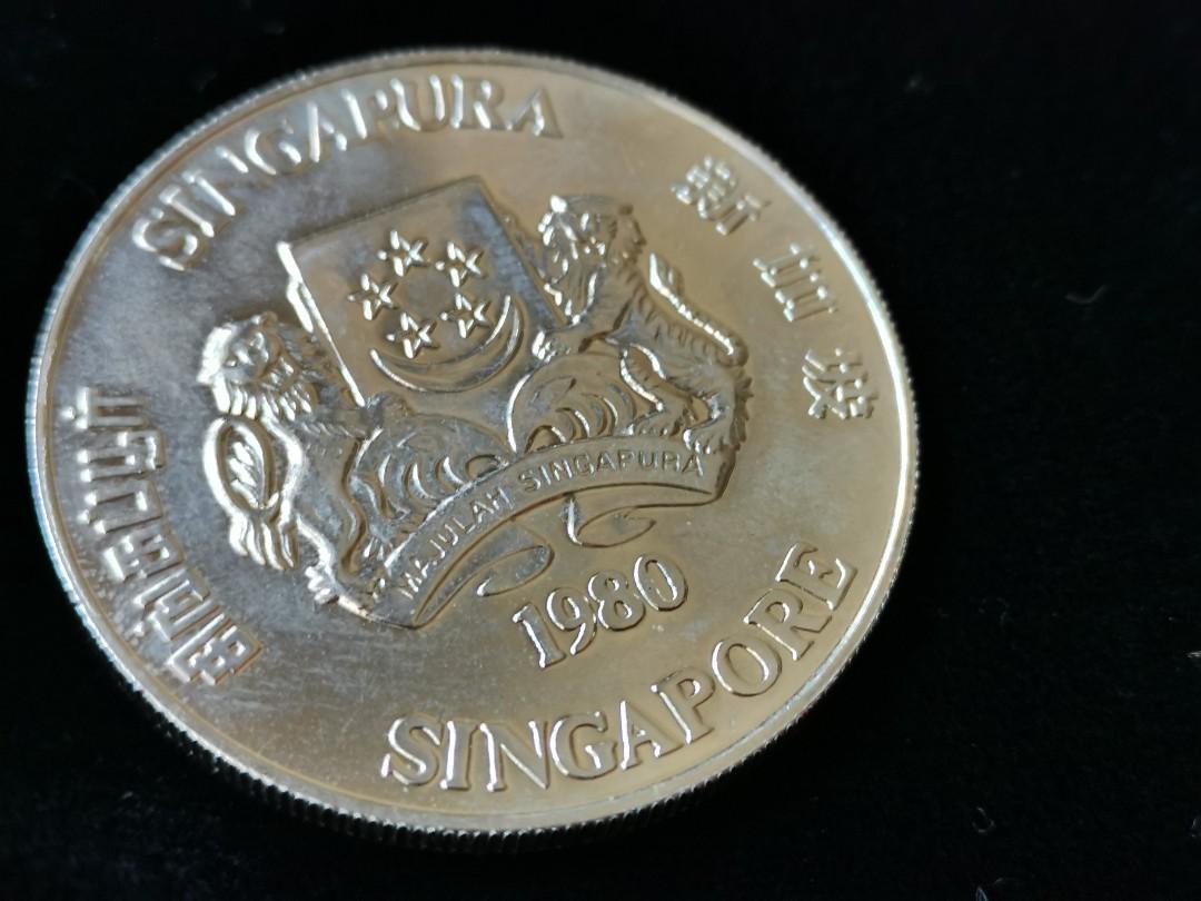 1980年新加坡10元硬幣, 興趣及遊戲, 收藏品及紀念品, 錢幣- Carousell