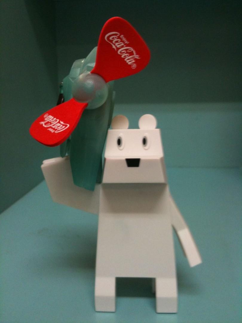 2005 Coca Cola My Kuma Desk Kit Collection from Japan Rare
