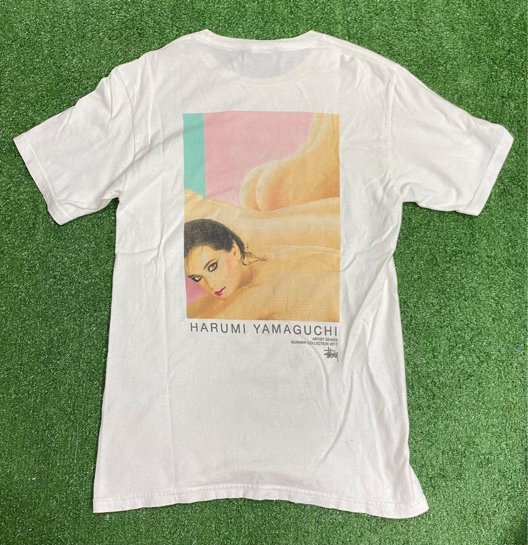 2017 Stussy Harumi Yamaguchi Men s Fashion Tops Sets Tshirts