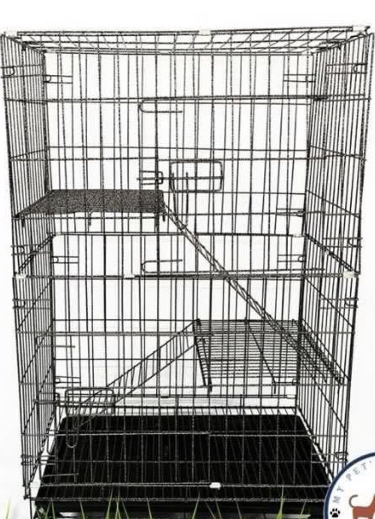 2 level cat discount cage