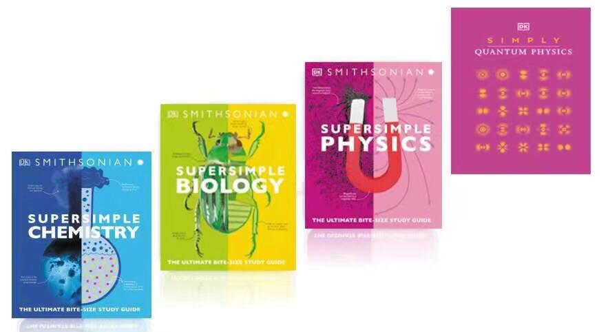 包郵 4本 Super Simple Physics Chemistry Biology 興趣及遊戲 書本 文具 教科書 Carousell