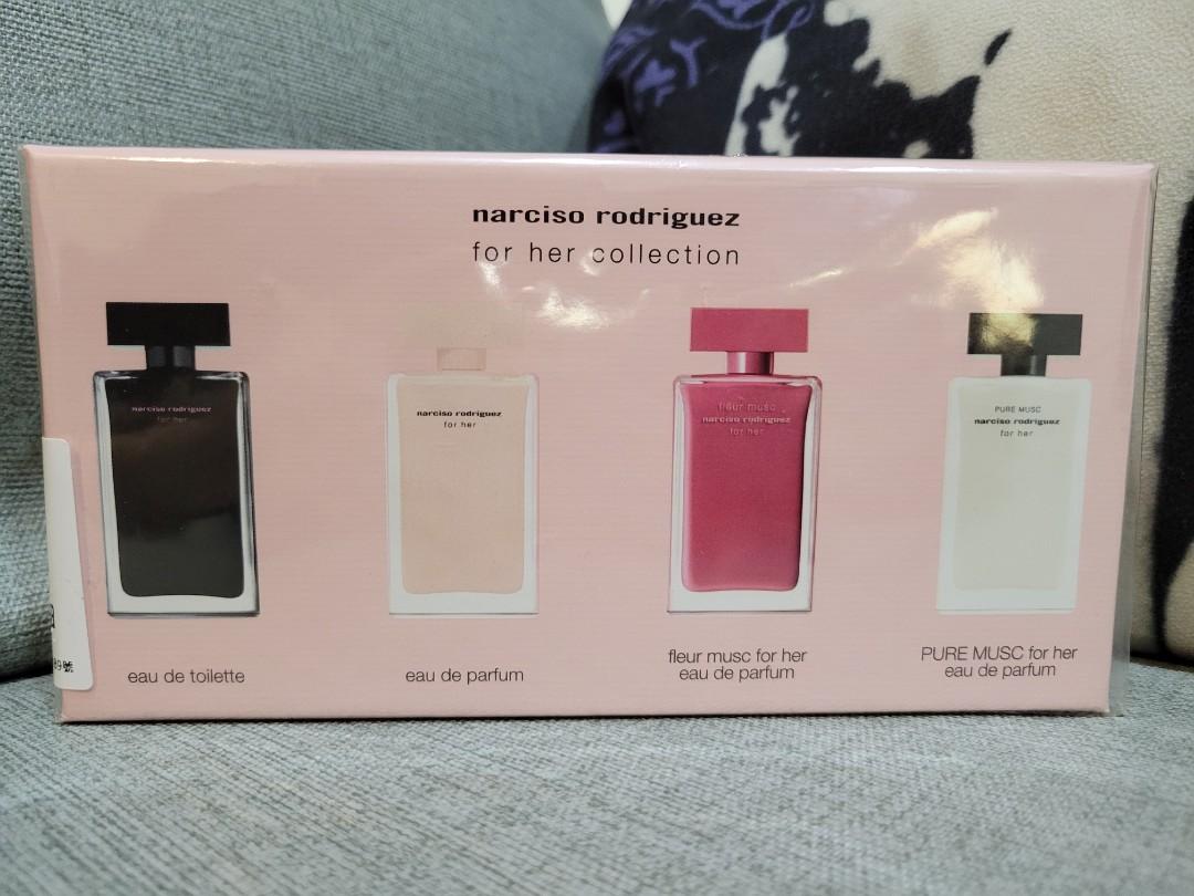 Narciso rodriguez for her deluxe sale mini coffret