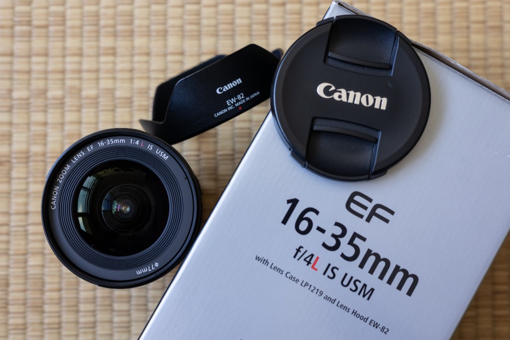 ほぼ未使用】【元箱アリ】Canon EF 16-35mm F4L is usm minnade-ganbaro.jp