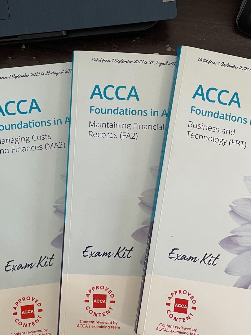 ACCA FIA KAPLAN & BPP EXAM KIT (FA2) , Hobbies & Toys, Books