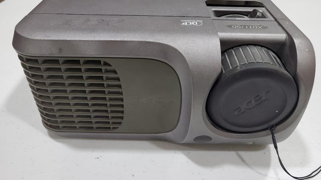 Acer XD1170D Projector (Category: Projectors) located in Makati City. Submitted by silversummer1 (Listing ID 1143622107, Image 2). Description: Acer XD1170D Projector P2,500 Selling this 12 year old projector to anyone interested in a simple working projector. Specs are shown in the photos Includes Projector Remote Dvi to HDMI wire Carrying case Payment thru Gcash or Bank Transfer Please contact me for any questions..