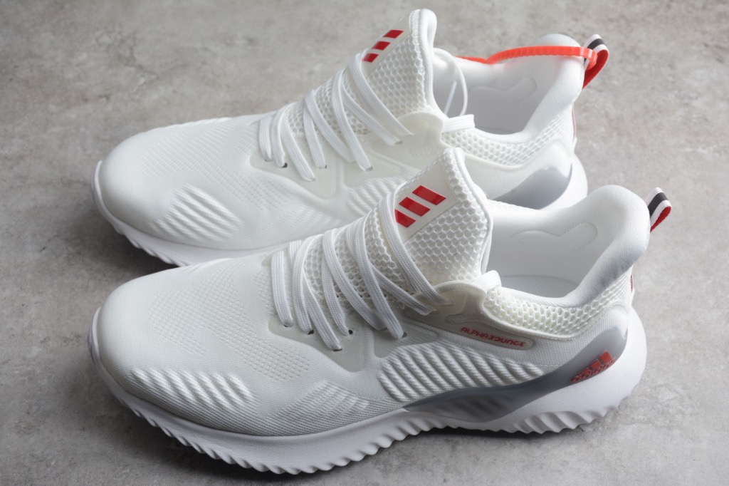 Adidas AlphaBounce Beyond M white running shoes Euro 40 45 Men s Fashion Footwear Sneakers on Carousell