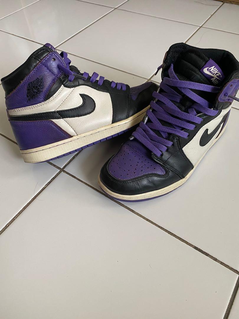 jordan high tops purple