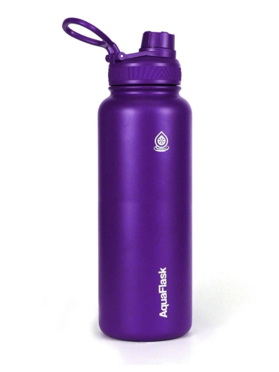 Aqua Flask 40 oz Wide Mouth Water Bottle, Furniture & Home Living