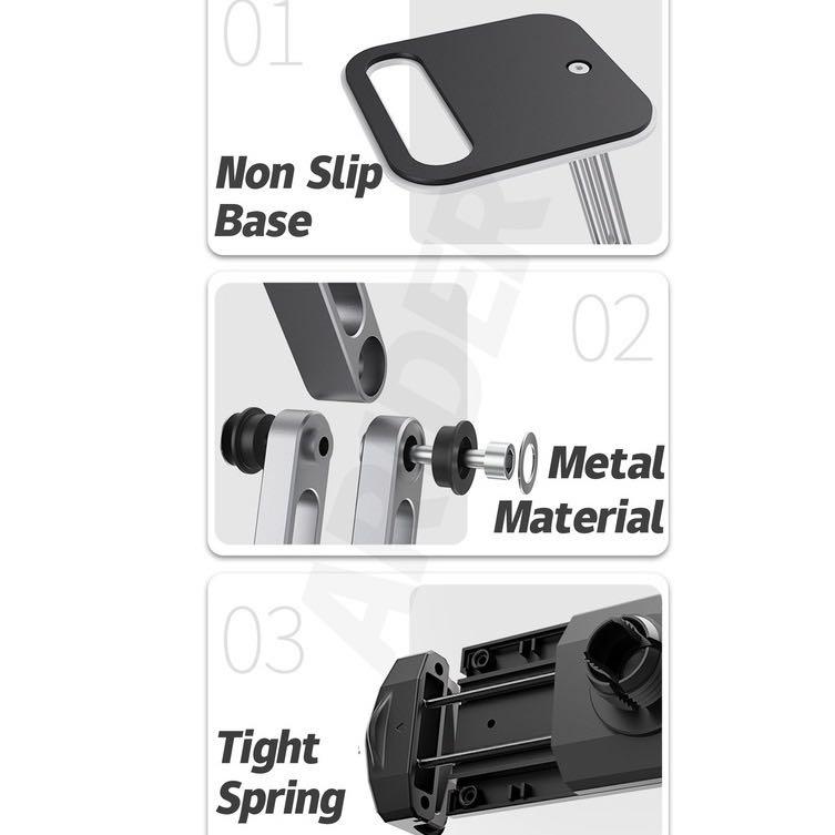 Arider Multi Angle Aluminum Phone/Tablet Stand (Category: Mounts & Holders) located in Naga. Submitted by veeepl (Listing ID 1143603843, Image 3). Description: Heavy duty! Like new! Used once only.