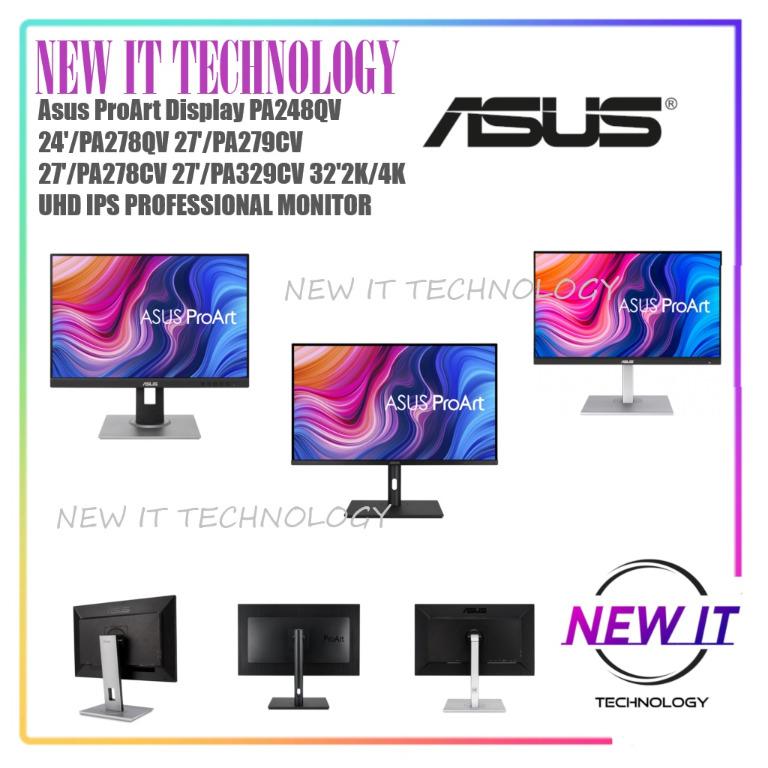 Monitor de computadora ASUS ProArt Display 32” 4K HDR (PA329CV