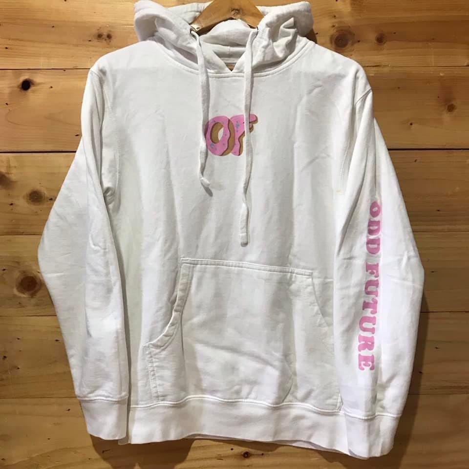 AUTH ODD FUTURE WHITEE HOODIE Men s Fashion Coats Jackets and