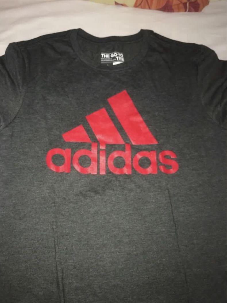 Authentic Adidas Go To Tee Shirt, Women'S Fashion, Tops, Shirts On Carousell