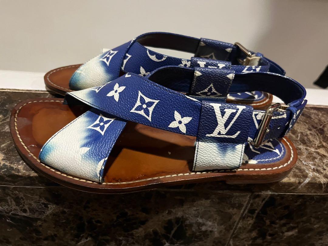 Authentic Louis Vuitton sandals, Women's Fashion, Footwear, Sandals on