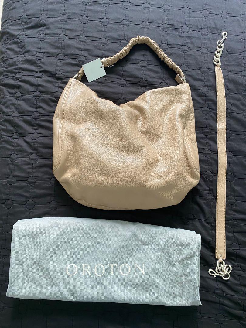 Oroton leather handbags sales