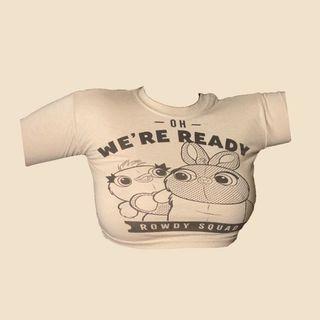 Baby Tee Rowdy Squad - Toy Story official merchandise tumblr crop top graphic tee korean shirt vintage y2k