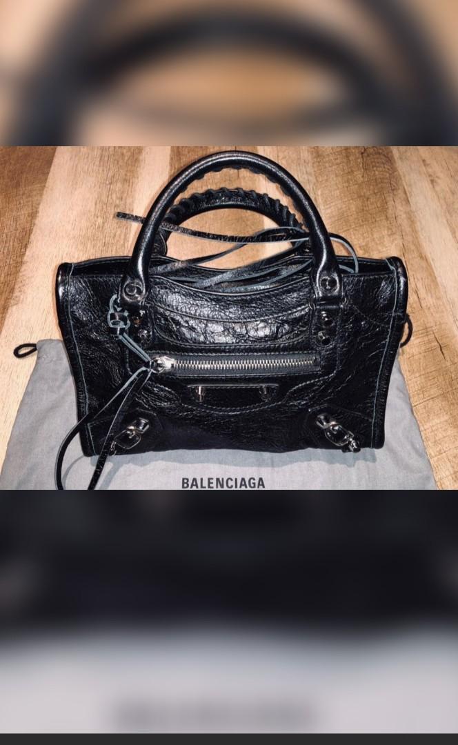 TÚI BALENCIAGA Neo Classic City S grainedleather bag