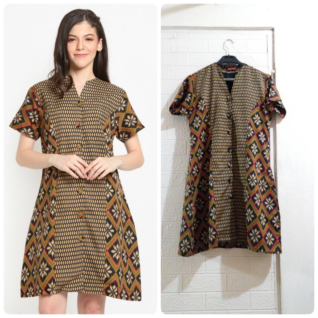 Adikusuma By Arjuna Weda Sackdress Batik Rangrang Isi batik dress batik batik arjuna weda arjuna weda dress arjuna weda