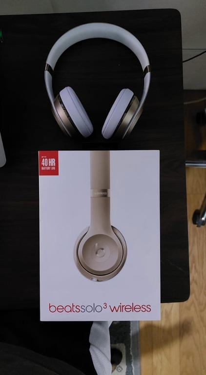 Beats Solo 3 (Category: Headphones & Headsets) located in Santa Rosa. Submitted by jerano_23 (Listing ID 1143591752, Image 1). Description: READ FIRST Pre-owned Beats Solo 3 with little issues Issues: -Battery drains itself even when it is turned off. Headphones can still actively play music for long hours. Can be fixed by replacing the battery. Other than that the headphones still look and sound great and the ear cushions were just replaced by n